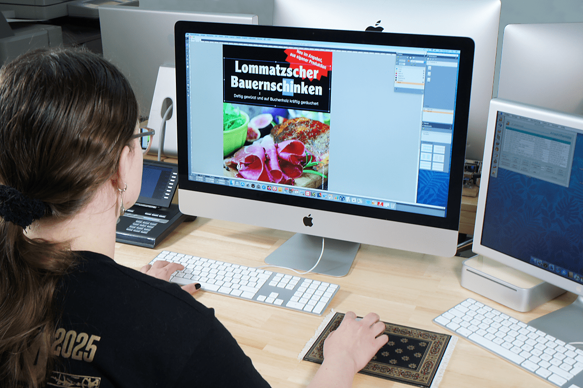 Erstellung eines Layouts am Computer